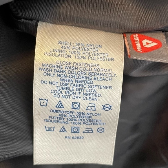 Lands’ End metallic quilted primaloft jacket small new - Picture 9 of 9